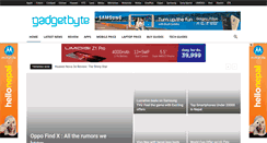 Desktop Screenshot of gadgetbytenepal.com